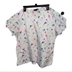 Women scrub top